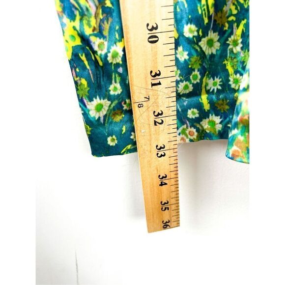 O’2nd Barney’s New York Floral Spring Bright Pocket Mini Dress Cotton Blend Size - Picture 10 of 10